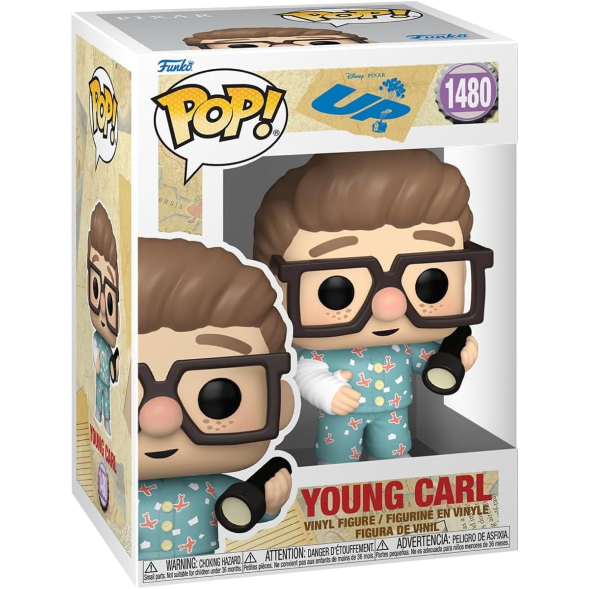 UP - Young Carl #1480 - Funko Pop! Vinyl Disney - Persona Toys