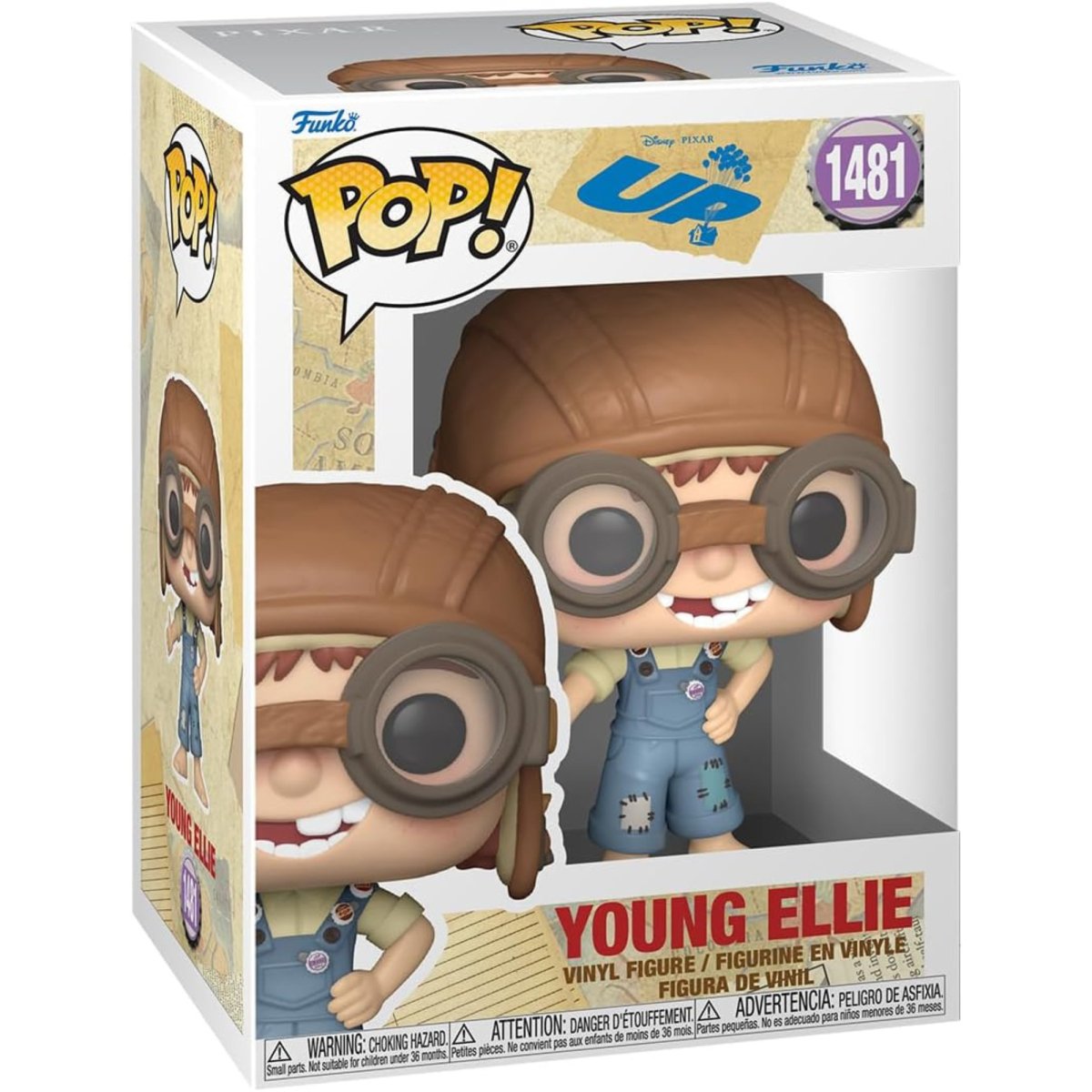 UP - Young Ellie #1481 - Funko Pop! Vinyl Disney - Persona Toys