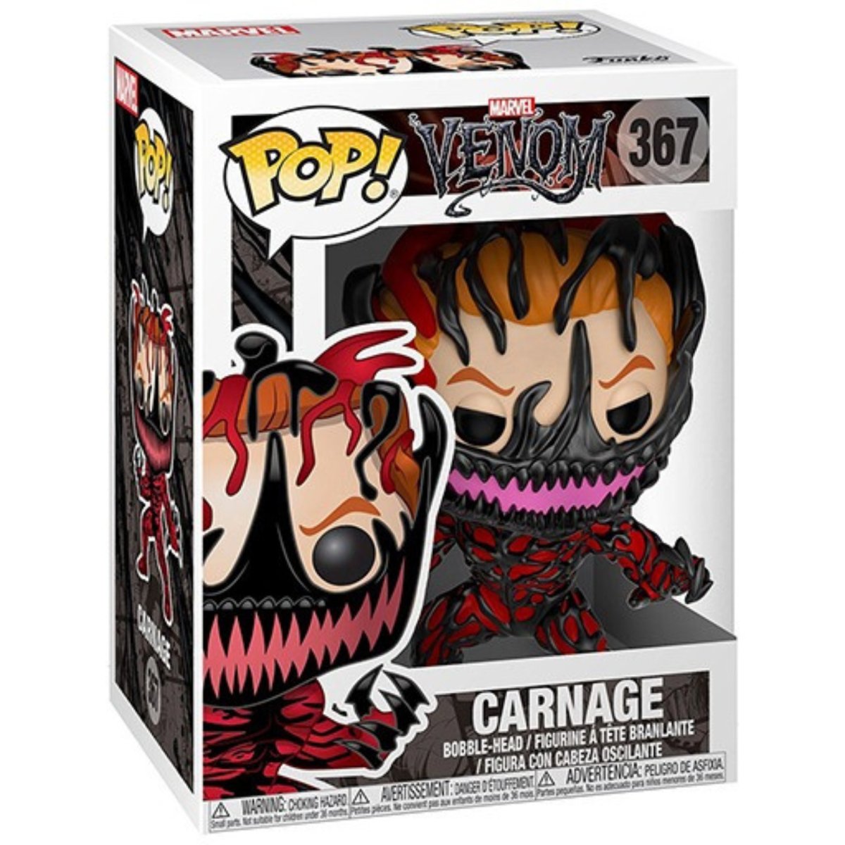 Venom - Carnage / Cletus Kasady #367 - Funko Pop! Vinyl Marvel - Persona Toys