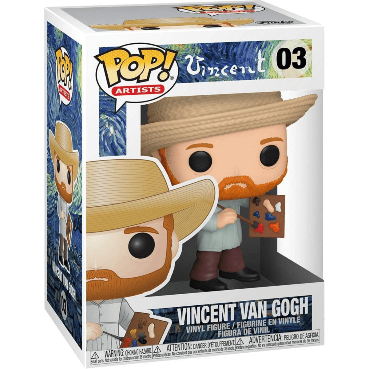 Vincent Van Gogh - Vincent Van Gogh 03 - Funko Pop! Vinyl Icons - Persona Toys