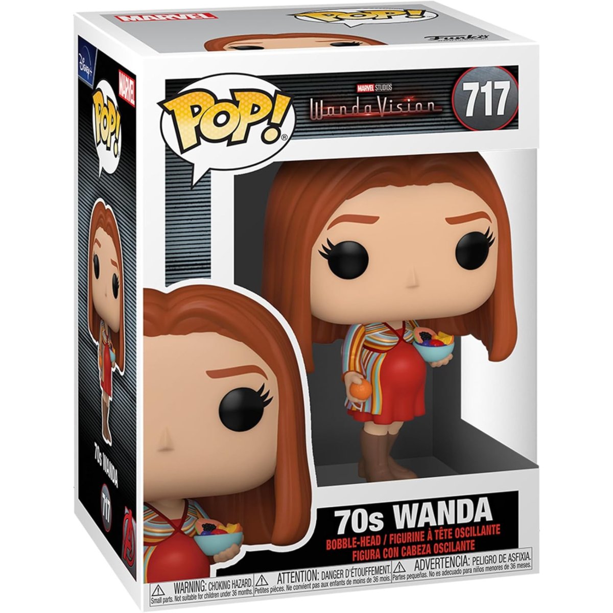 Wandavision - 70s Wanda #717 - Funko Pop! Vinyl Marvel - Persona Toys