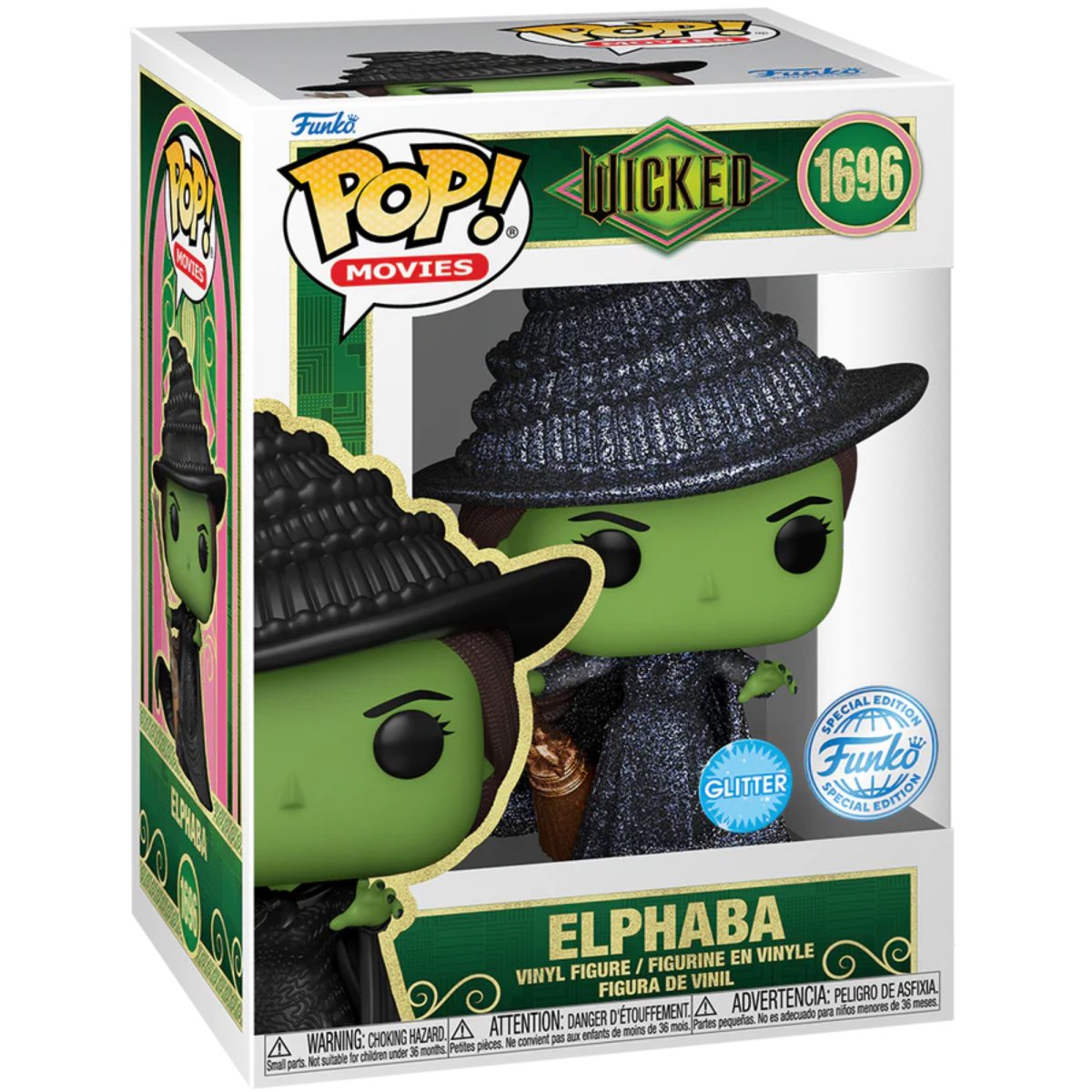 Wicked - Elphaba (Glitter Special Edition) #1696 - Funko Pop! Vinyl Movies - Persona Toys