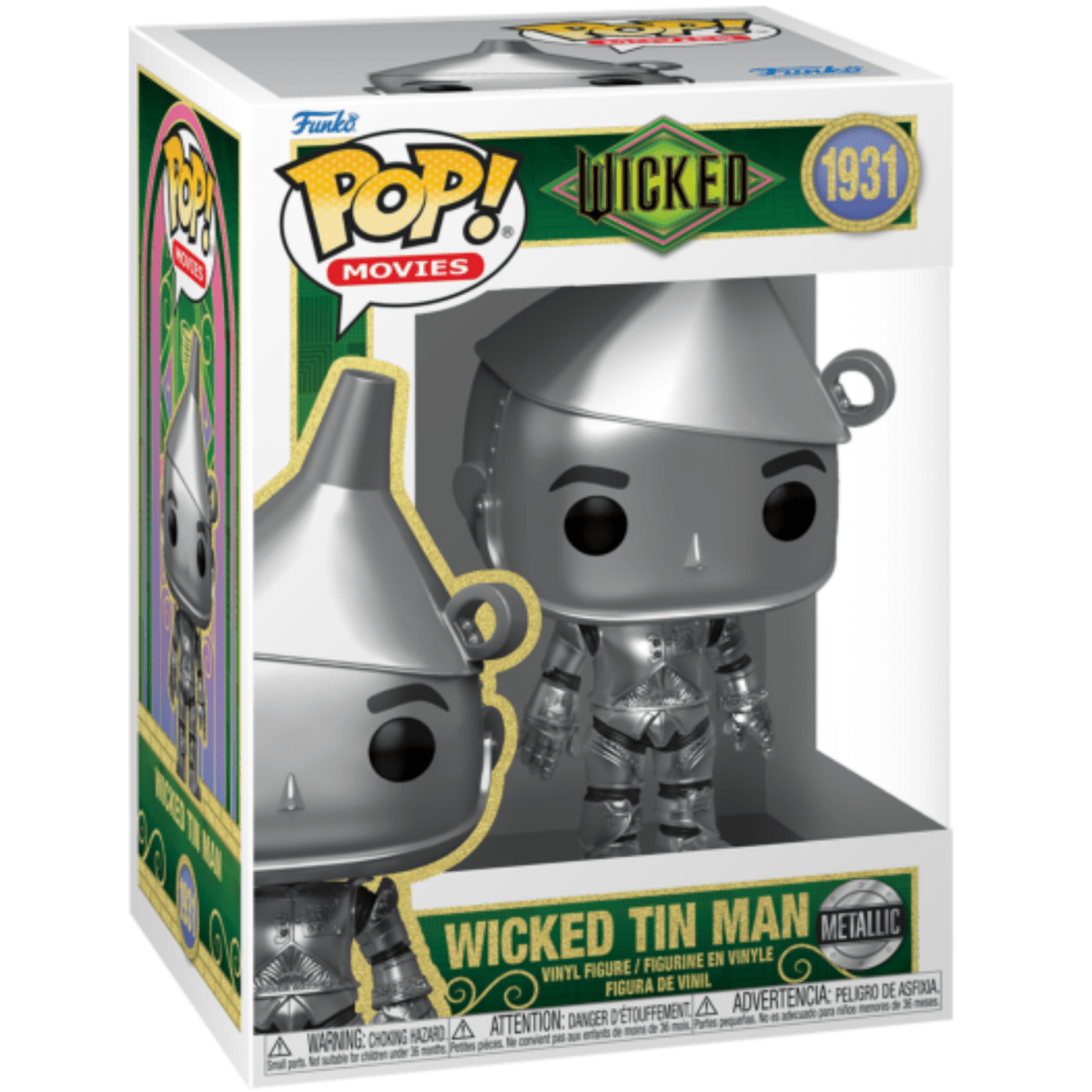 Wicked - Tin Man (Metallic) 1931 - Funko Pop! Vinyl Movies - Persona Toys