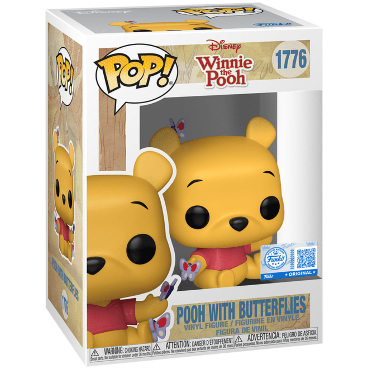 Winnie the Pooh - Pooh with Butterflies (Special Edition) #1776 - Funko Pop! Vinyl Disney - Persona Toys