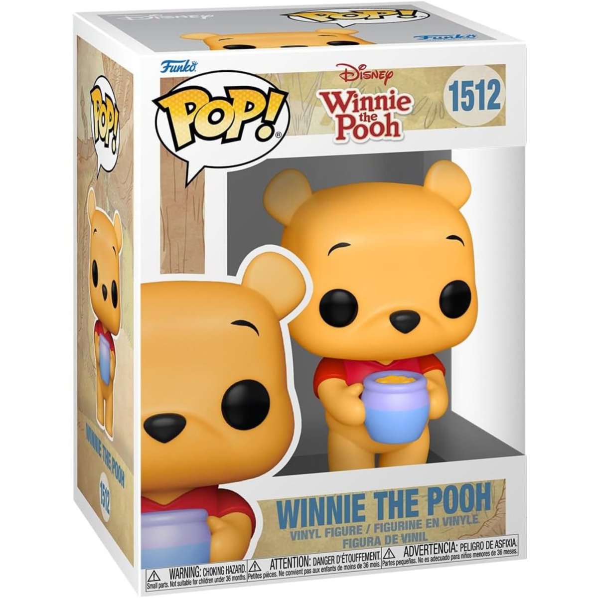 Winnie the Pooh - Winnie the Pooh #1512 - Funko Pop! Vinyl Disney - Persona Toys