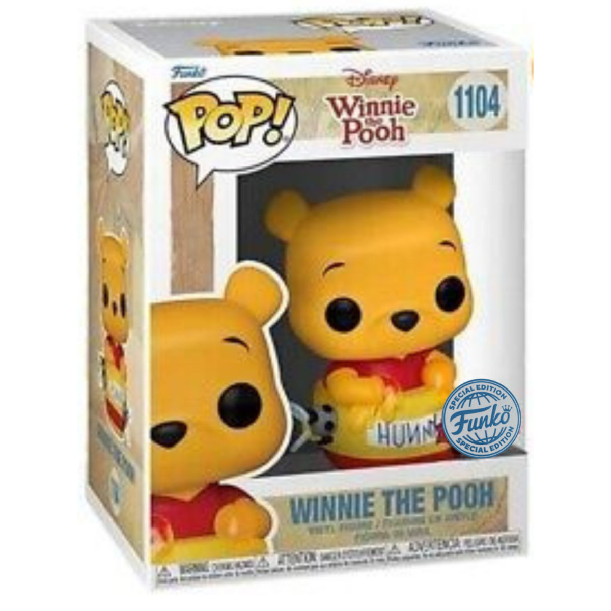 Winnie the Pooh - Winnie the Pooh [w/ Honey Pot] (Special Edition) 1104 - Funko Pop! Vinyl Disney - Persona Toys