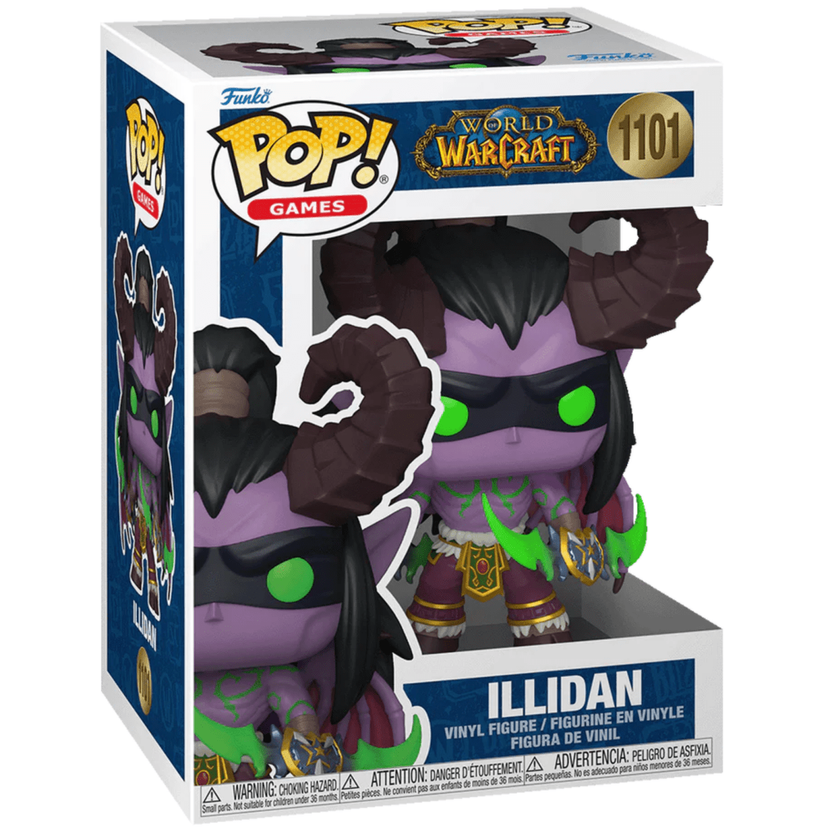 World of Warcraft - Illidan 1101 - Funko Pop! Vinyl Games - Persona Toys