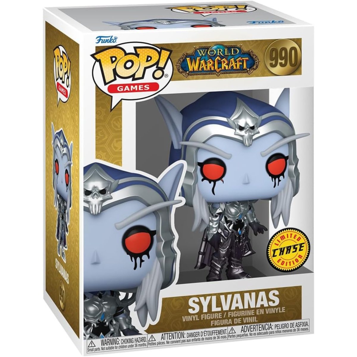 World of Warcraft - Sylvanas [Shadow] (Chase) #990 - Funko Pop! Vinyl Games - Persona Toys