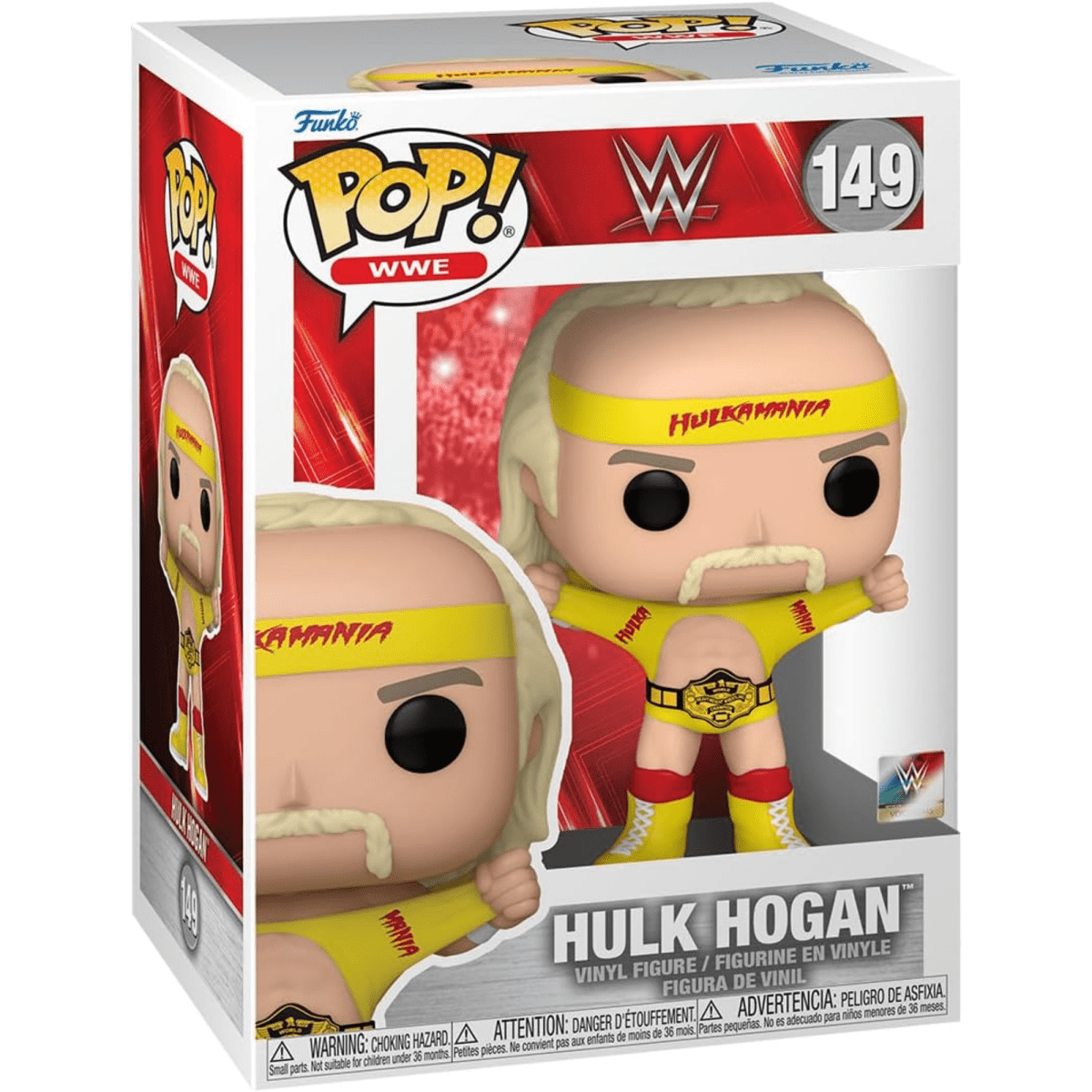WWE - Hulk Hogan 149 - Funko Pop! Vinyl Wrestling Icons - Persona Toys