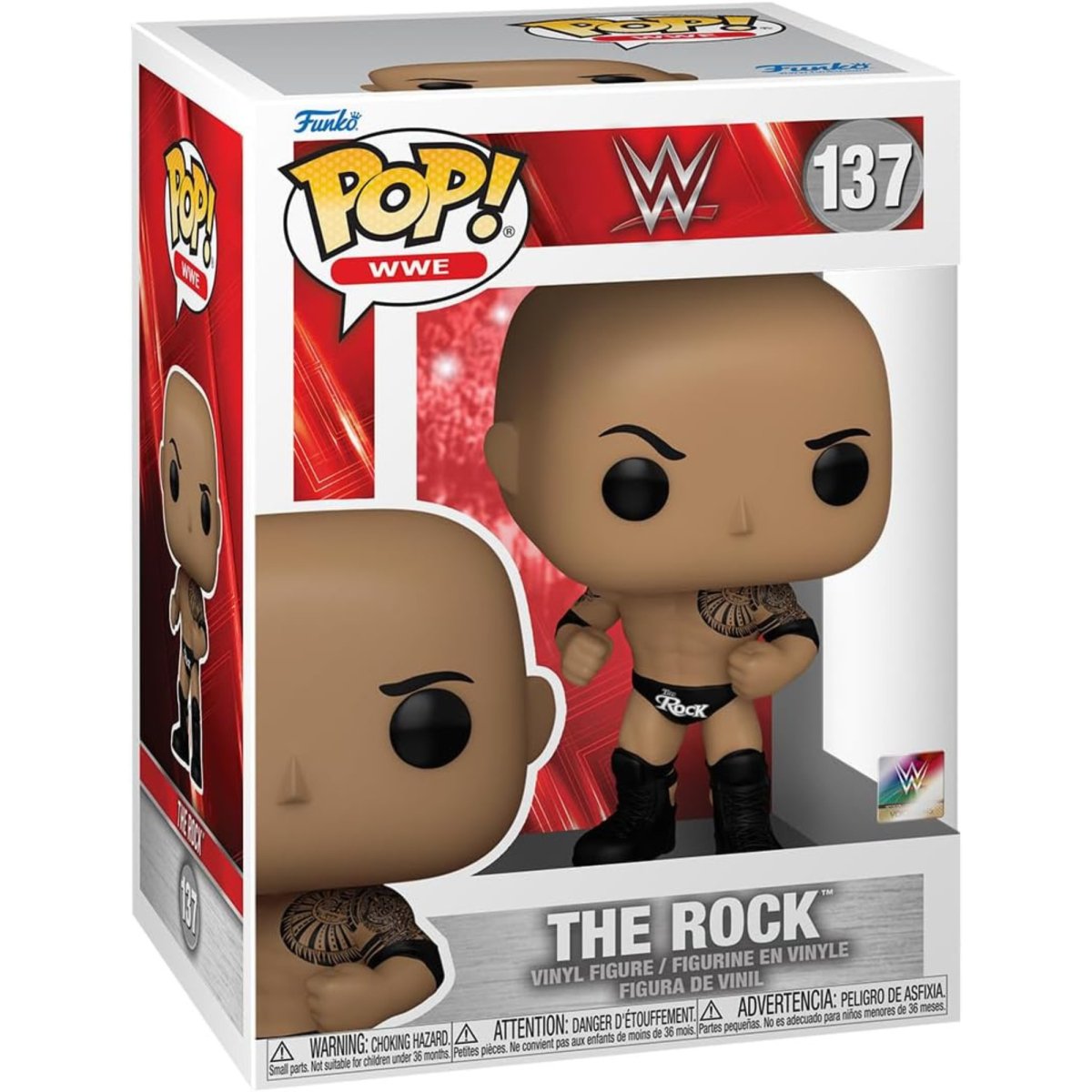 WWE - The Rock #137 - Funko Pop! Vinyl Wrestling Icons - Persona Toys