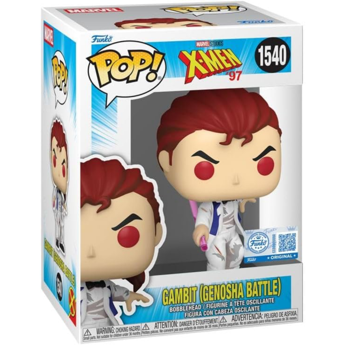 X-Men 97 - Gambit (Genosha Battle) [Tux] (Special Edition) 1540 - Funko Pop! Vinyl Marvel - Persona Toys
