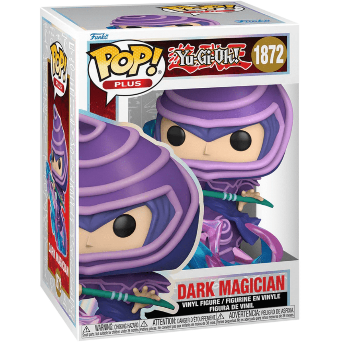 Yu - Gi - Oh! - Dark Magician (Attack) 1872 - Funko Pop! Plus Vinyl Anime - Persona Toys