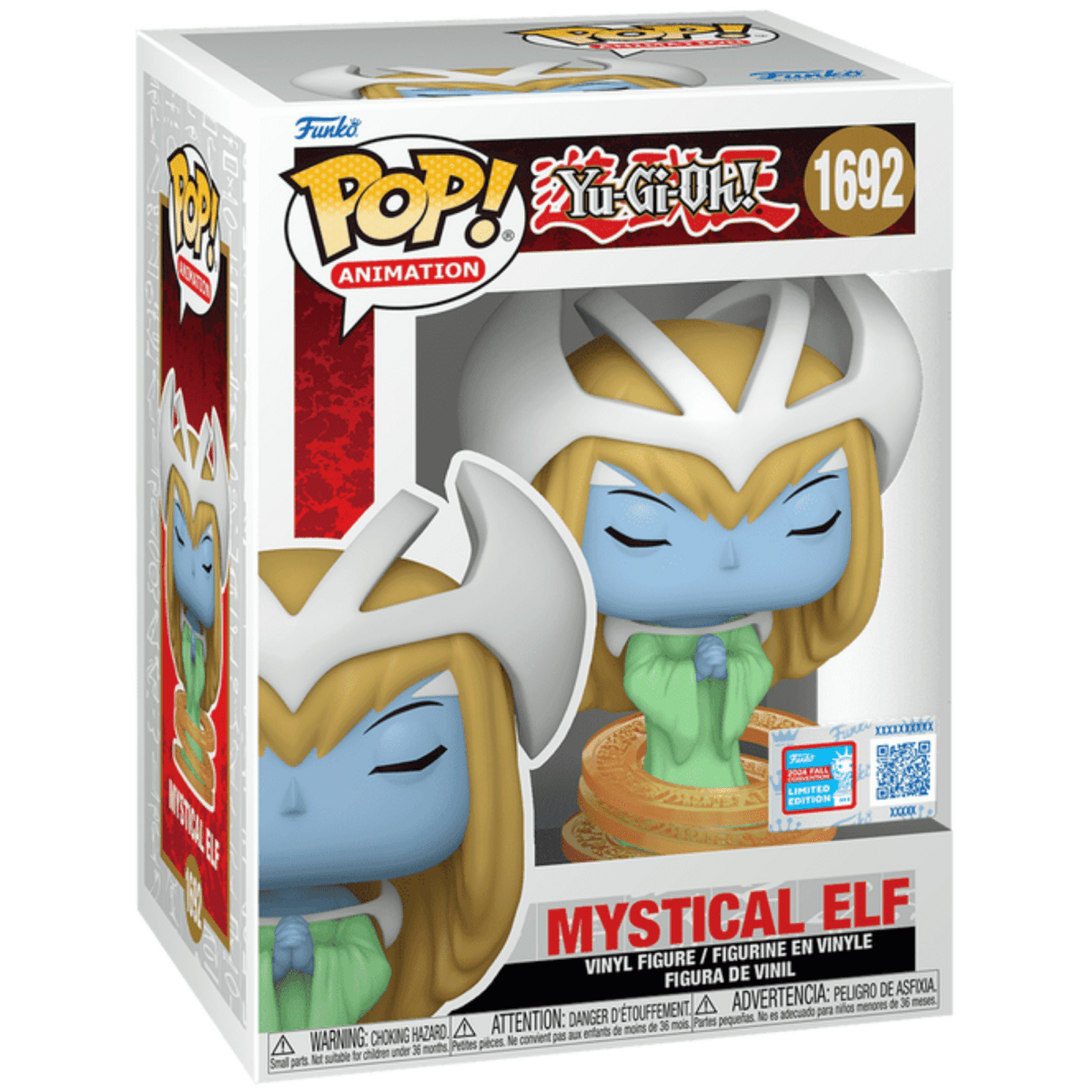 Yu - Gi - Oh! - Mystical Elf (2024 Fall Convention Limited Edition) #1692 - Funko Pop! Vinyl Anime - Persona Toys