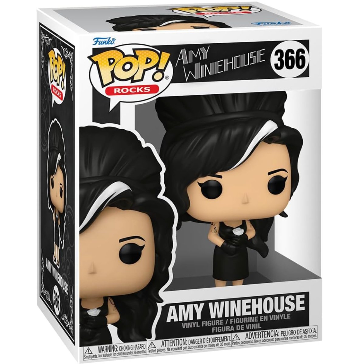 Amy Winehouse - Amy Winehouse [Back to Black] #366 - Funko Pop! Vinyl Rocks - Persona Toys