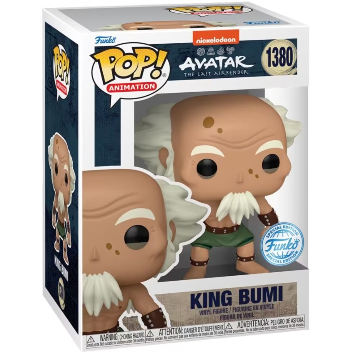 Avatar The Last Air Bender - King Bumi (Special Edition) #1380 - Funko Pop! Vinyl Anime - Persona Toys
