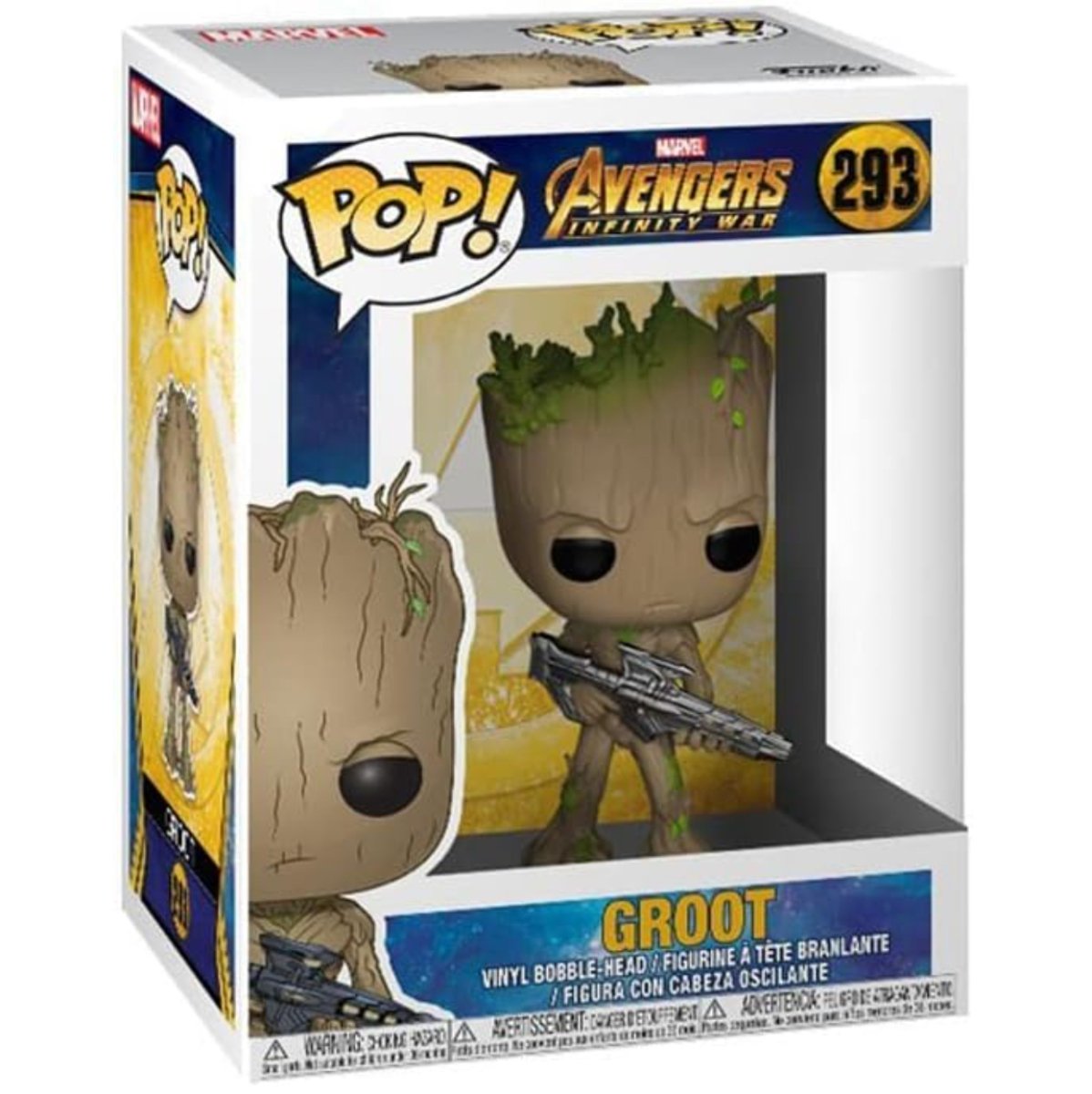 Avengers Infinity War - Groot [with Blaster] #293 - Funko Pop! Vinyl Marvel - Persona Toys