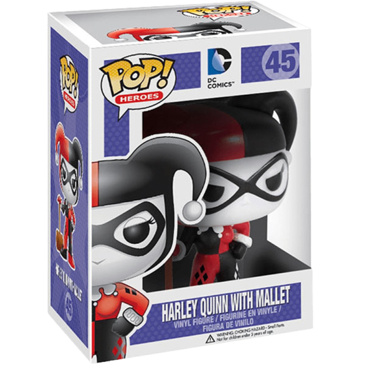DC Super Heroes - Harley Quinn with Mallet #45 - Funko Pop! Vinyl DC - Persona Toys