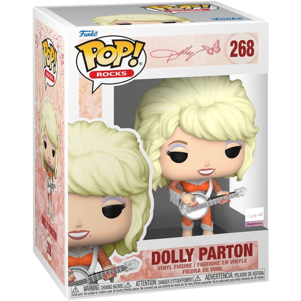 Dolly Parton - Dolly Parton #268 - Funko Pop! Vinyl Rocks - Persona Toys