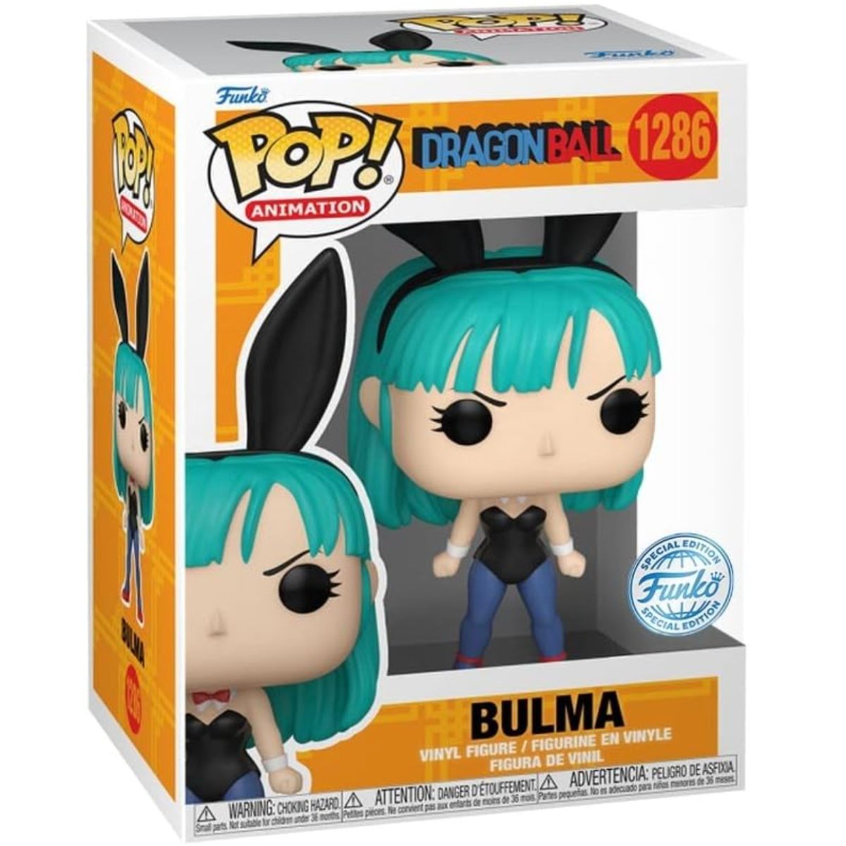 Dragon Ball - Bulma [Bunny Outfit] (Special Edition) #1286 - Funko Pop! Vinyl Anime - Persona Toys