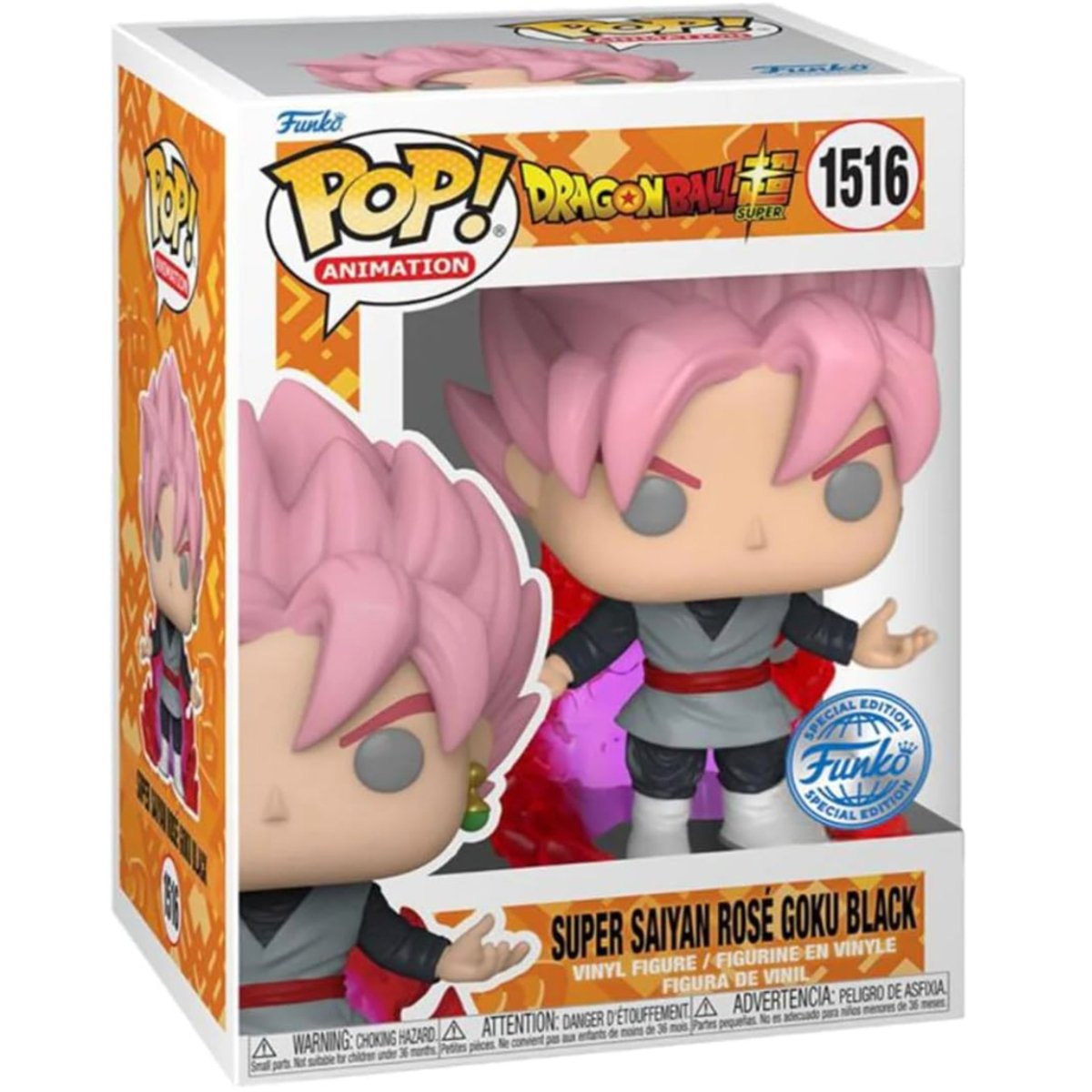 Dragon Ball Z Super - Super Saiyan Rose Goku Black (Special Edition) #1516 - Funko Pop! Vinyl Anime - Persona Toys