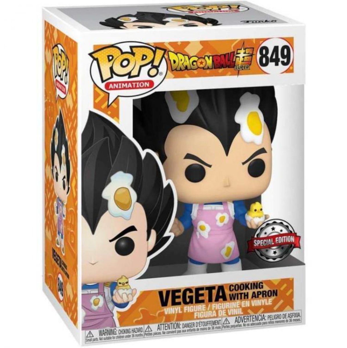 Dragon Ball Z Super - Vegeta Cooking with Apron (Special Edition) #849 - Funko Pop! Vinyl Anime - Persona Toys