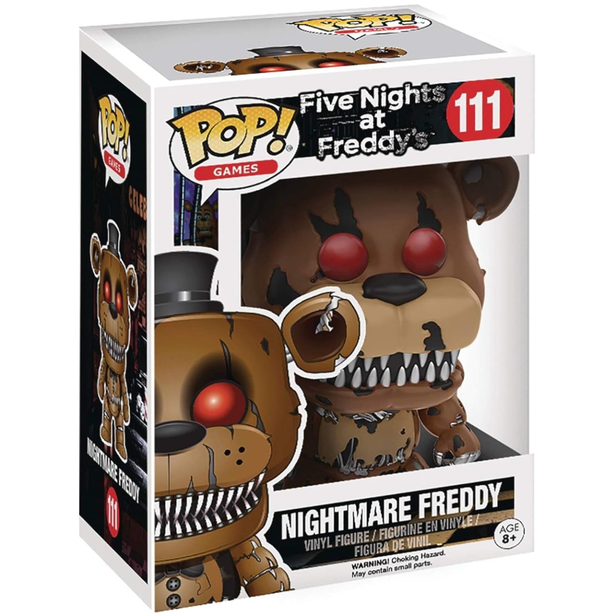 Five Nights at Freddy's - Nightmare Freddy #111 - Funko Pop! Vinyl Games - Persona Toys