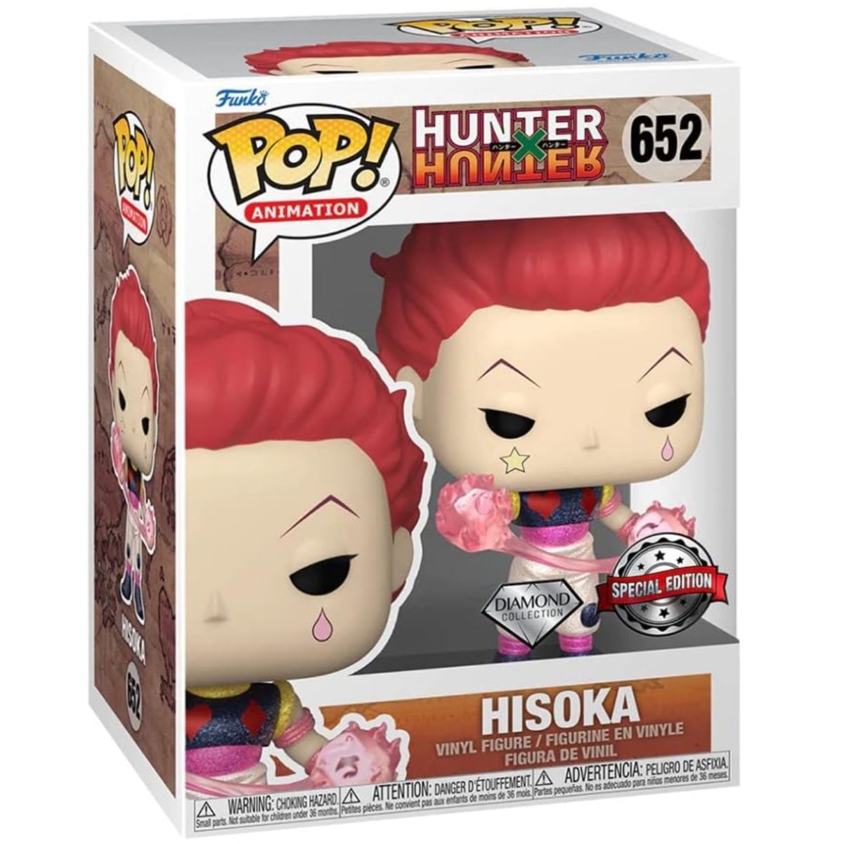 Hunter x Hunter - Hisoka (Diamond Special Edition) #652 - Funko Pop! Vinyl Anime - Persona Toys