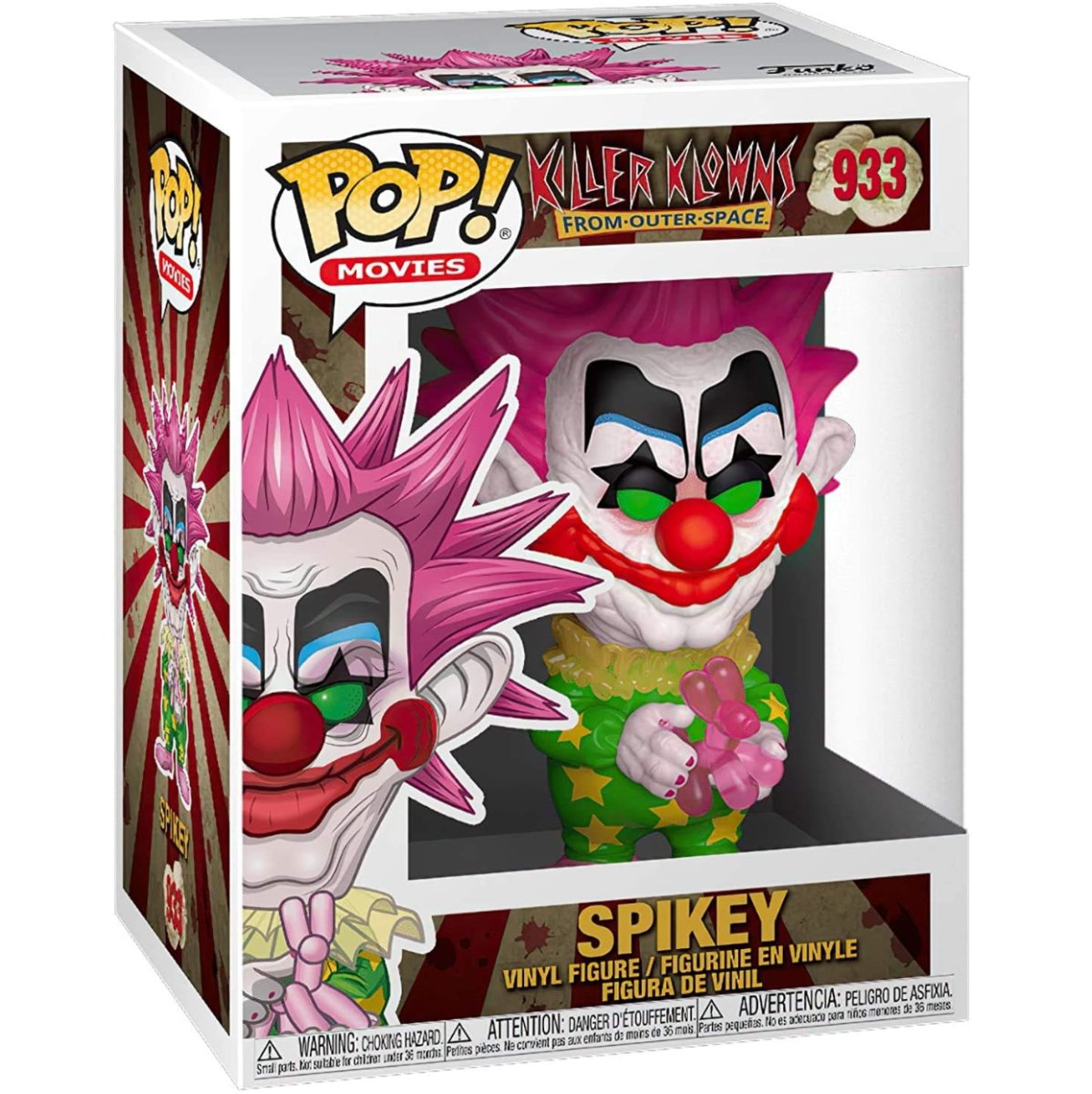 Killer Klowns from Outer Space - Spikey #933 - Funko Pop! Vinyl Movies - Persona Toys
