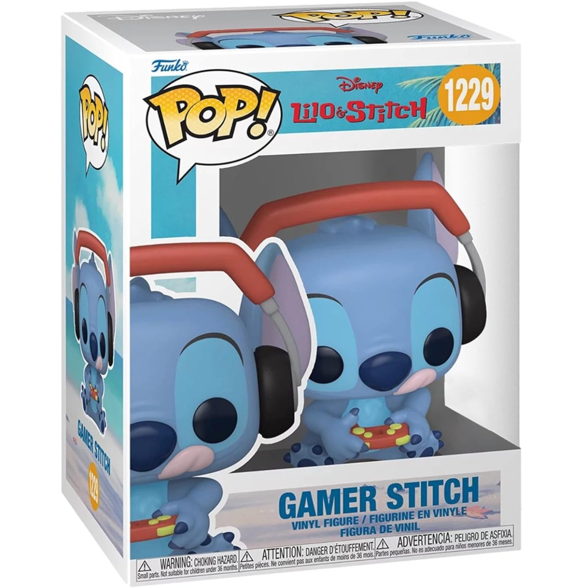 Lilo & Stitch - Gamer Stitch #1229 - Funko Pop! Vinyl Disney - Persona Toys