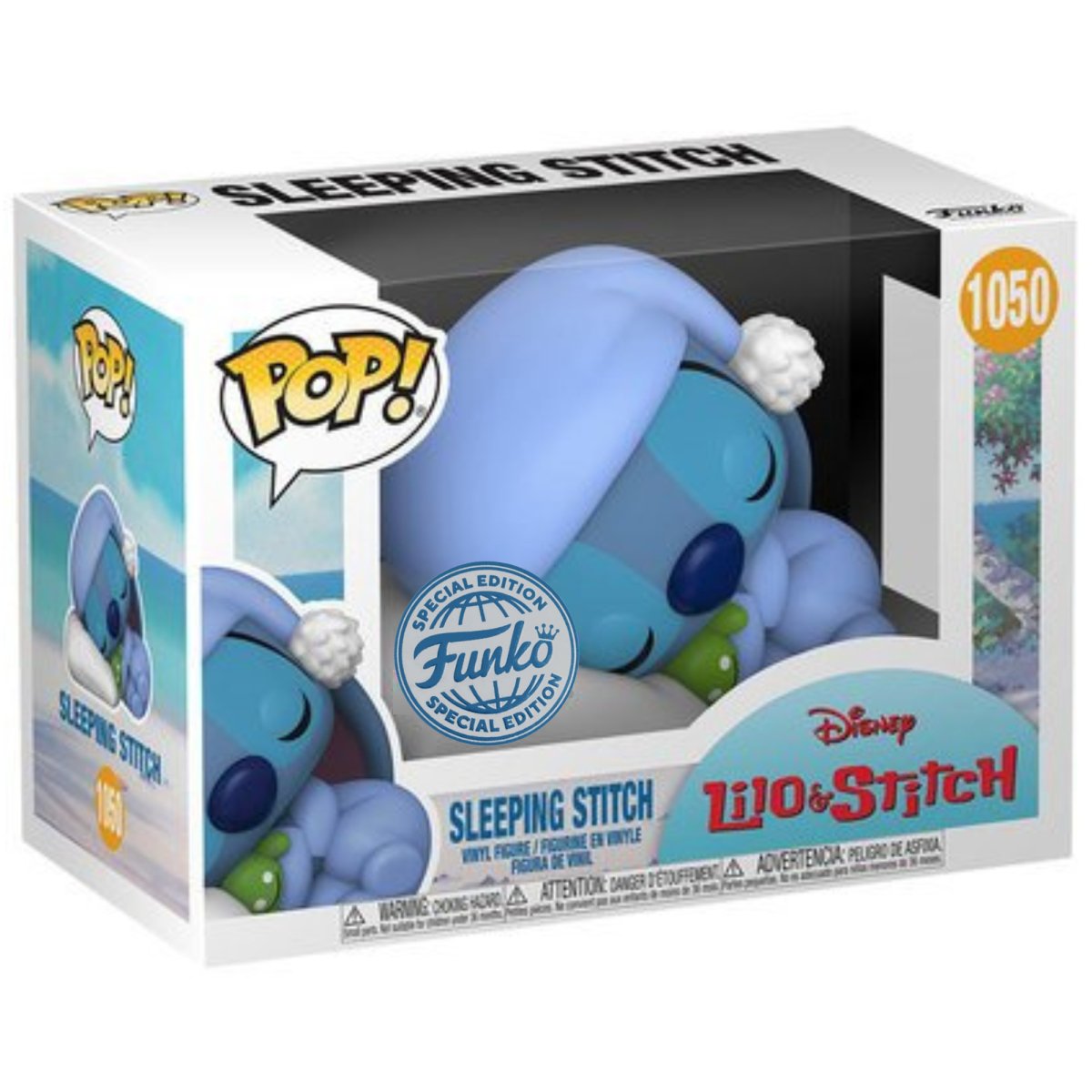 Lilo & Stitch - Sleeping Stitch (Special Edition) #1050 - Funko Pop! Vinyl Disney - Persona Toys
