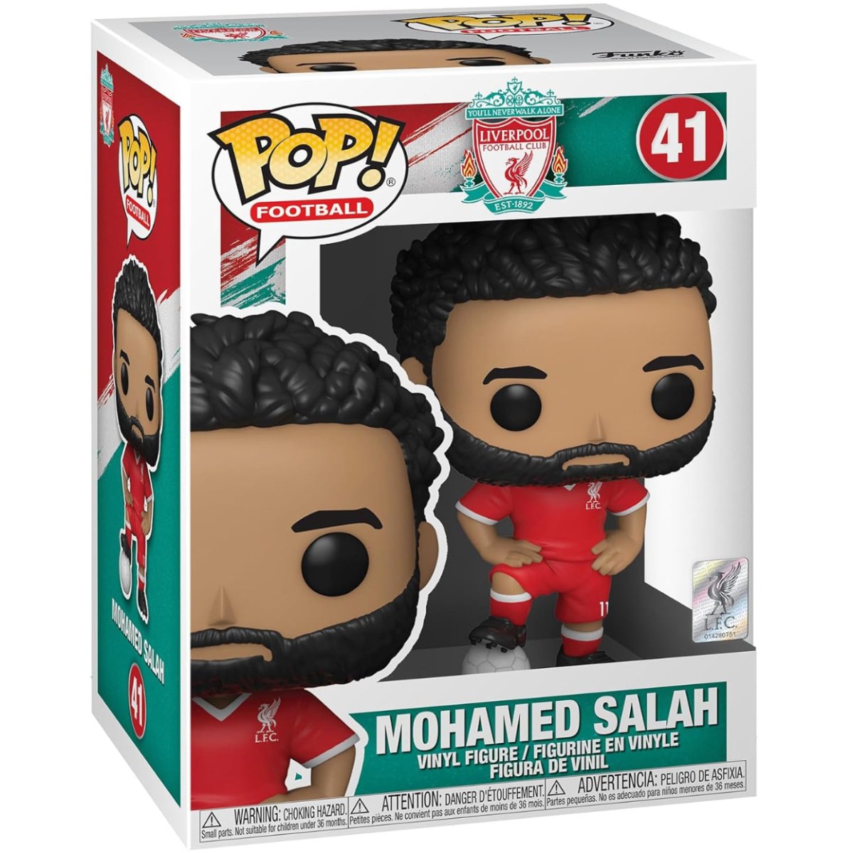 Liverpool Football Club - Mohamed Salah #41 - Funko Pop! Vinyl Icons - Persona Toys
