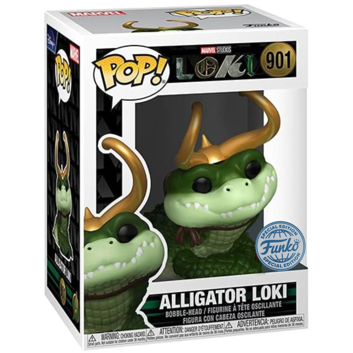 Loki - Alligator Loki (Special Edition) #901 - Funko Pop! Vinyl Marvel - Persona Toys