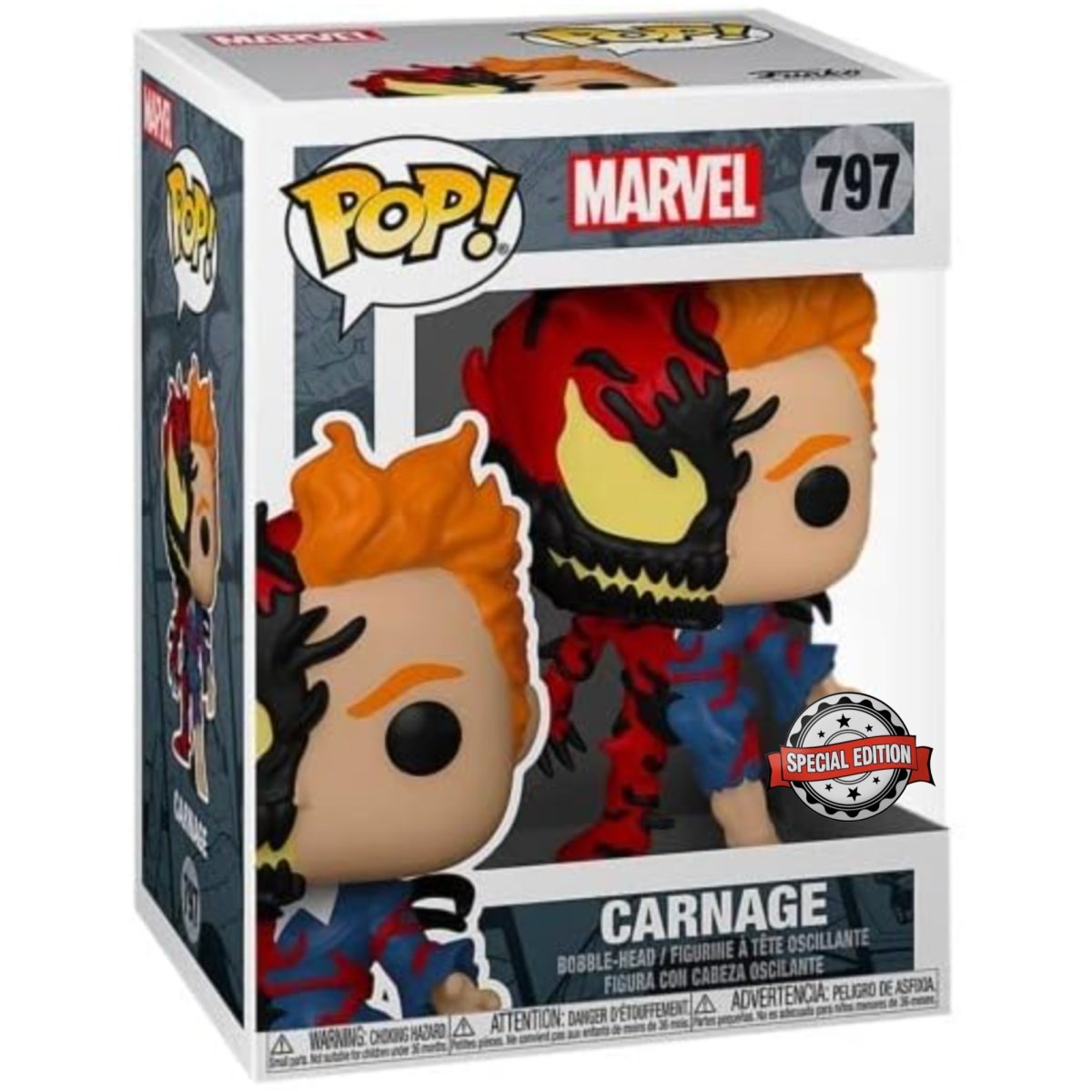 Marvel - Carnage [Cletus Kasady] (Special Edition) #797 - Funko Pop! Vinyl Marvel - Persona Toys