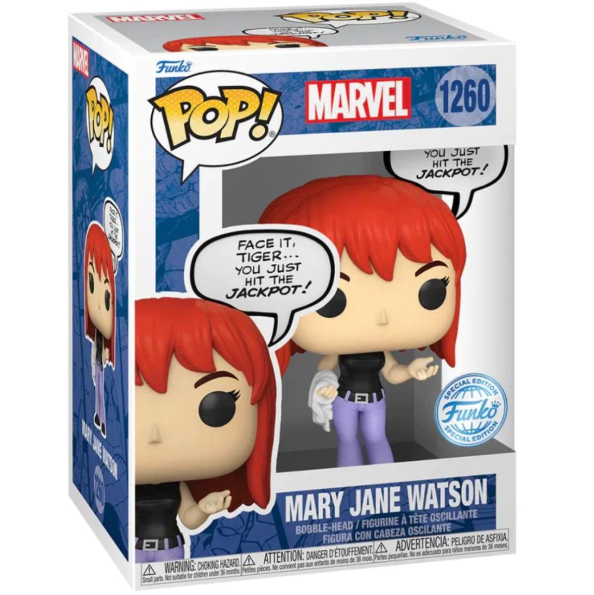 Marvel - Mary Jane Watson (Special Edition) #1260 - Funko Pop! Vinyl Marvel - Persona Toys