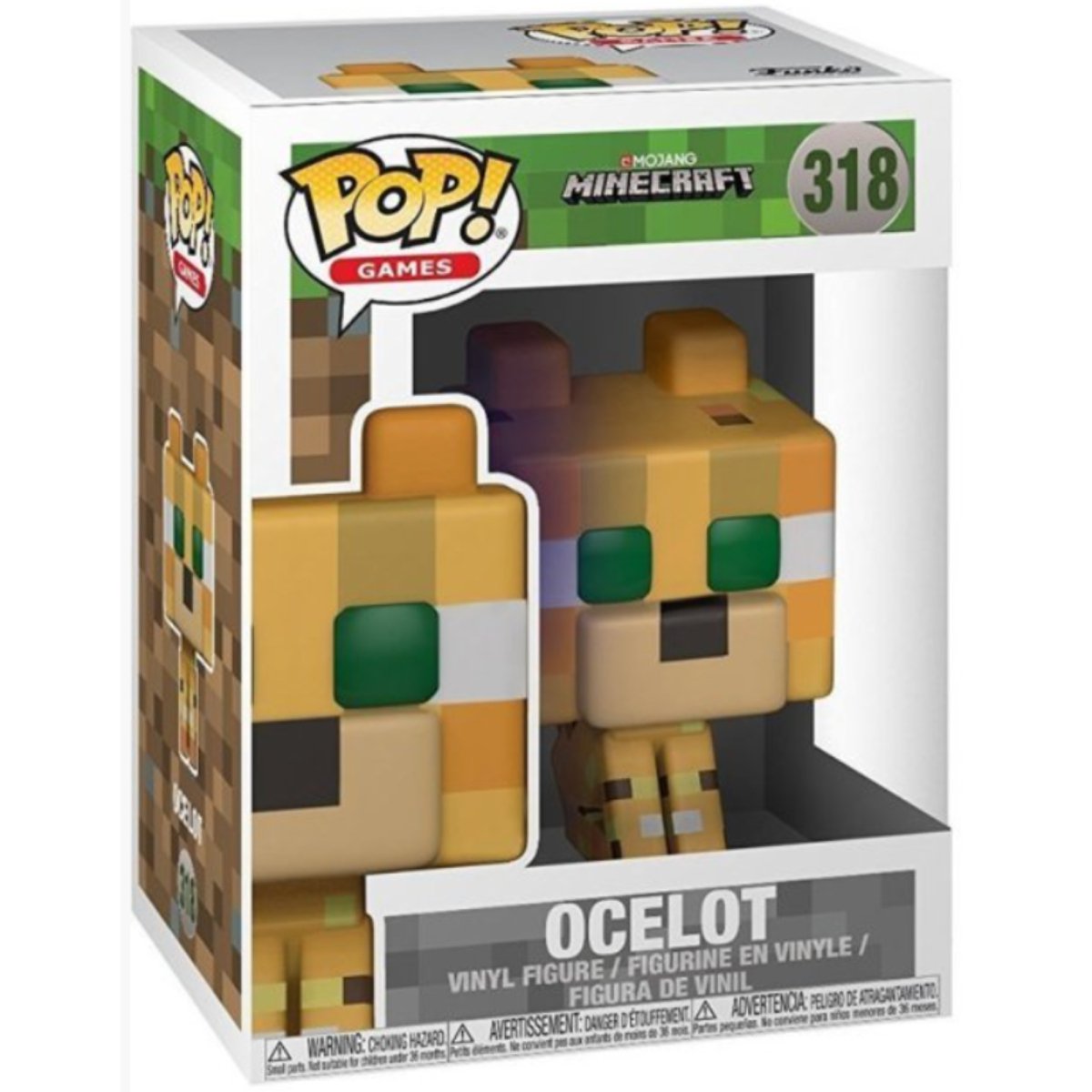 Minecraft - Ocelot #318 - Funko Pop! Vinyl Games - Persona Toys