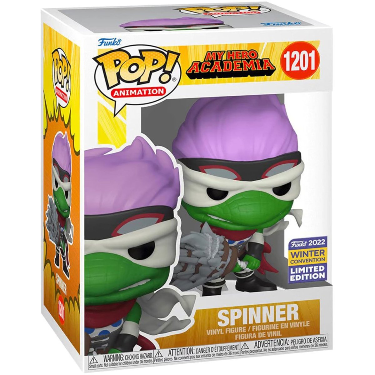 My Hero Academia - Spinner (2022 Winter Convention Limited Edition) #1201 - Funko Pop! Vinyl Anime - Persona Toys