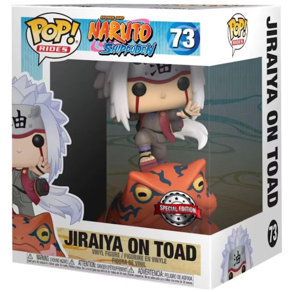 Naruto Shippuden - 6" Jiraiya on Toad (Special Edition) #73 - Funko Pop! Vinyl Anime - Persona Toys