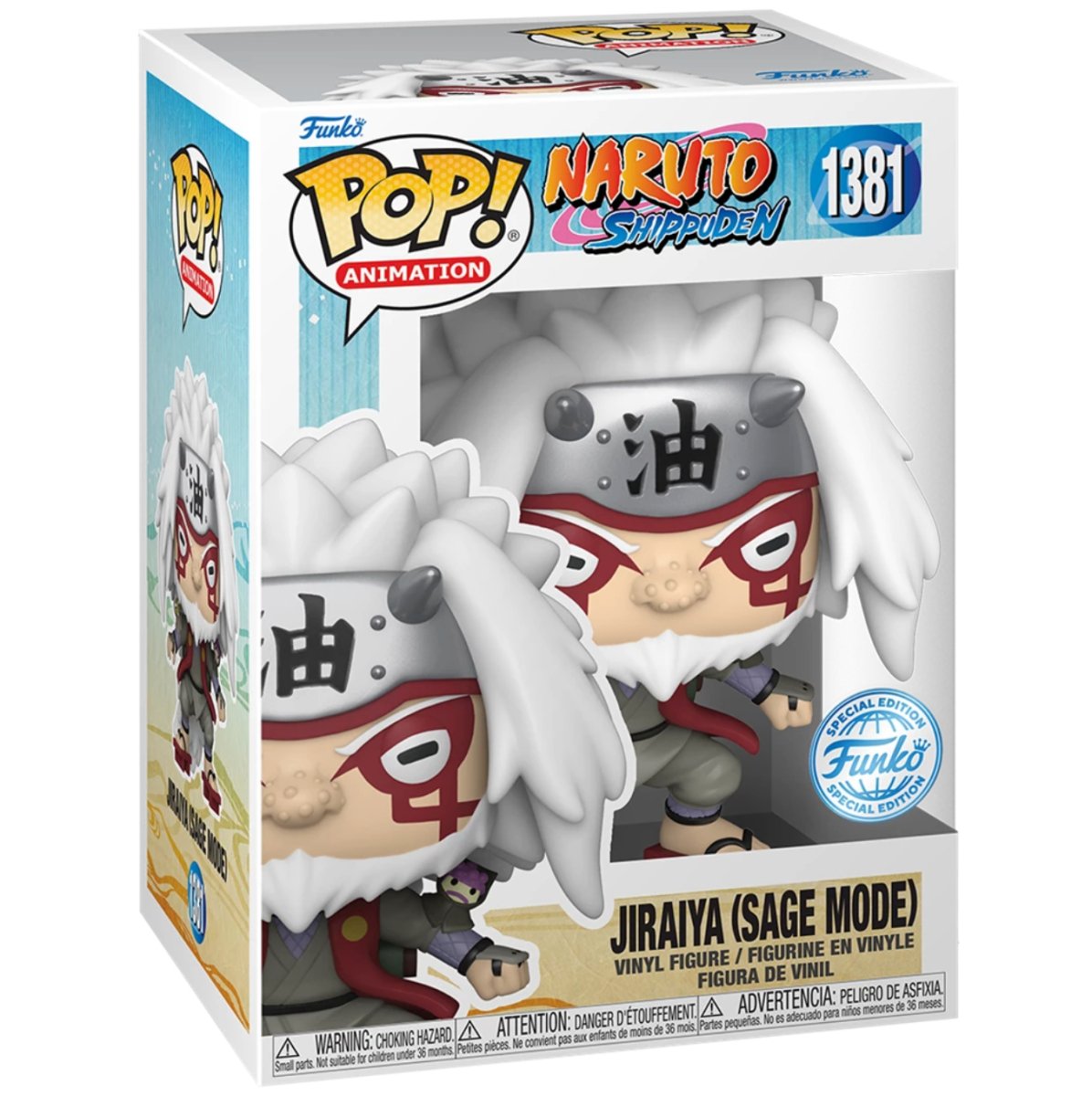 Naruto Shippuden - Jiraiya (Sage Mode) (Special Edition) #1381 - Funko Pop! Vinyl Anime - Persona Toys