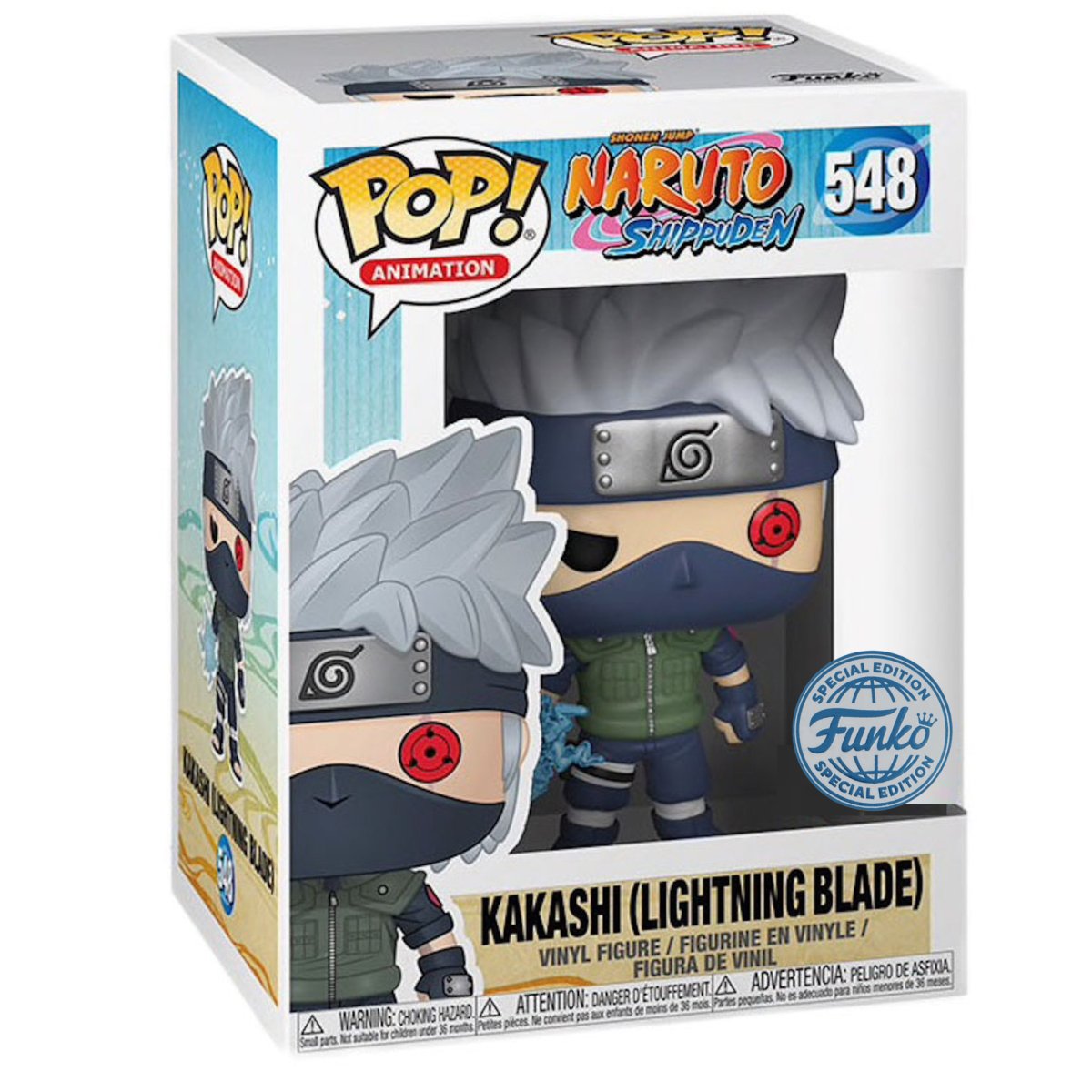 Naruto Shippuden - Kakashi (Lightning Blade) (Special Edition) #548 - Funko Pop! Vinyl Anime - Persona Toys