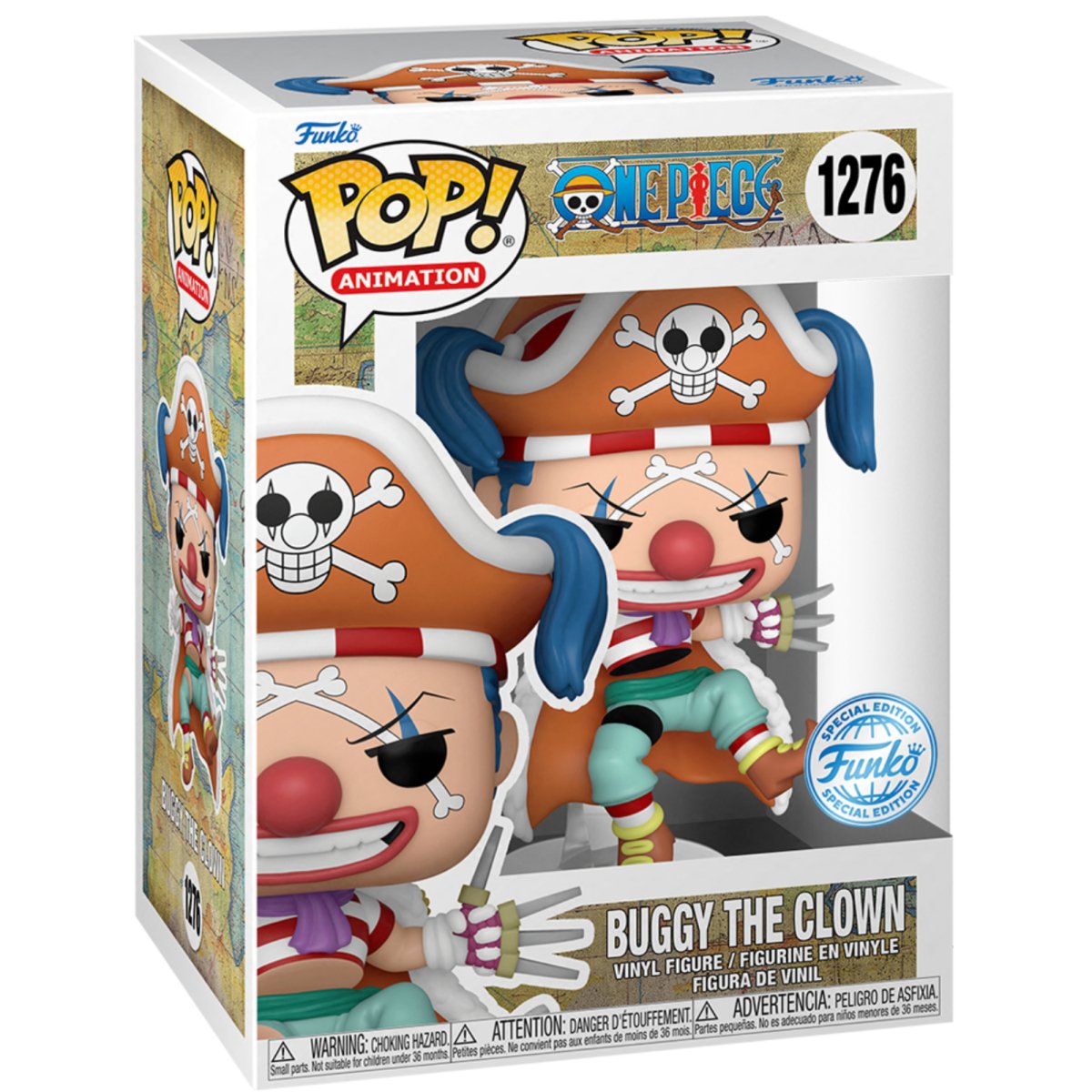 One Piece - Buggy The Clown (Special Edition) #1276 - Funko Pop! Vinyl Anime - Persona Toys