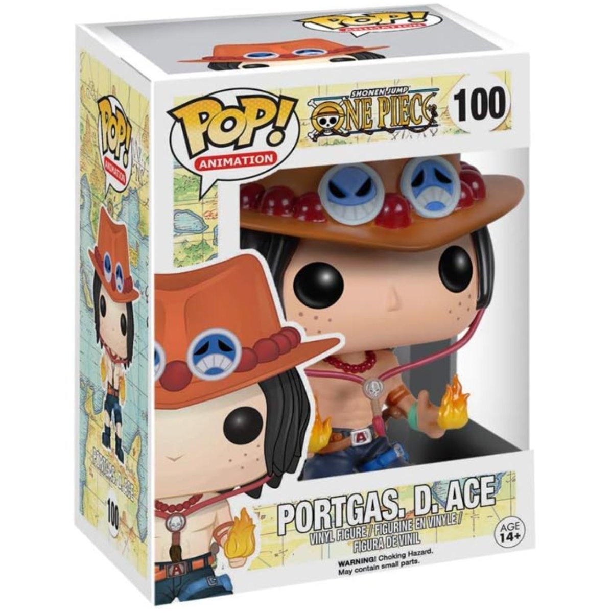 One Piece - Portgas. D. Ace #100 - Funko Pop! Vinyl Anime - Persona Toys