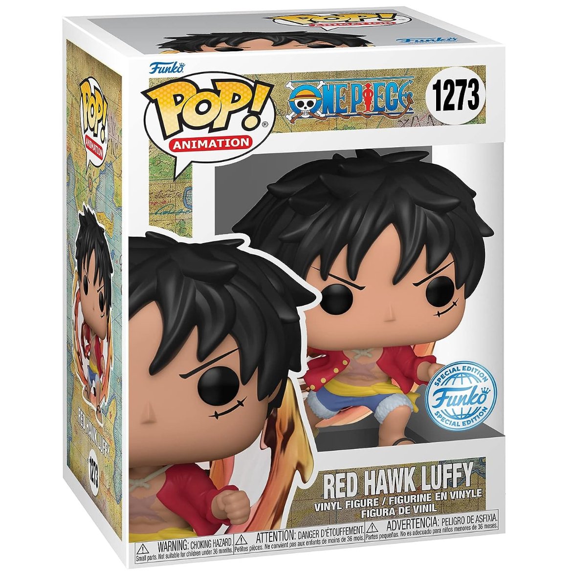 One Piece - Red Hawk Luffy (Special Edition) #1273 - Funko Pop! Vinyl Anime - Persona Toys