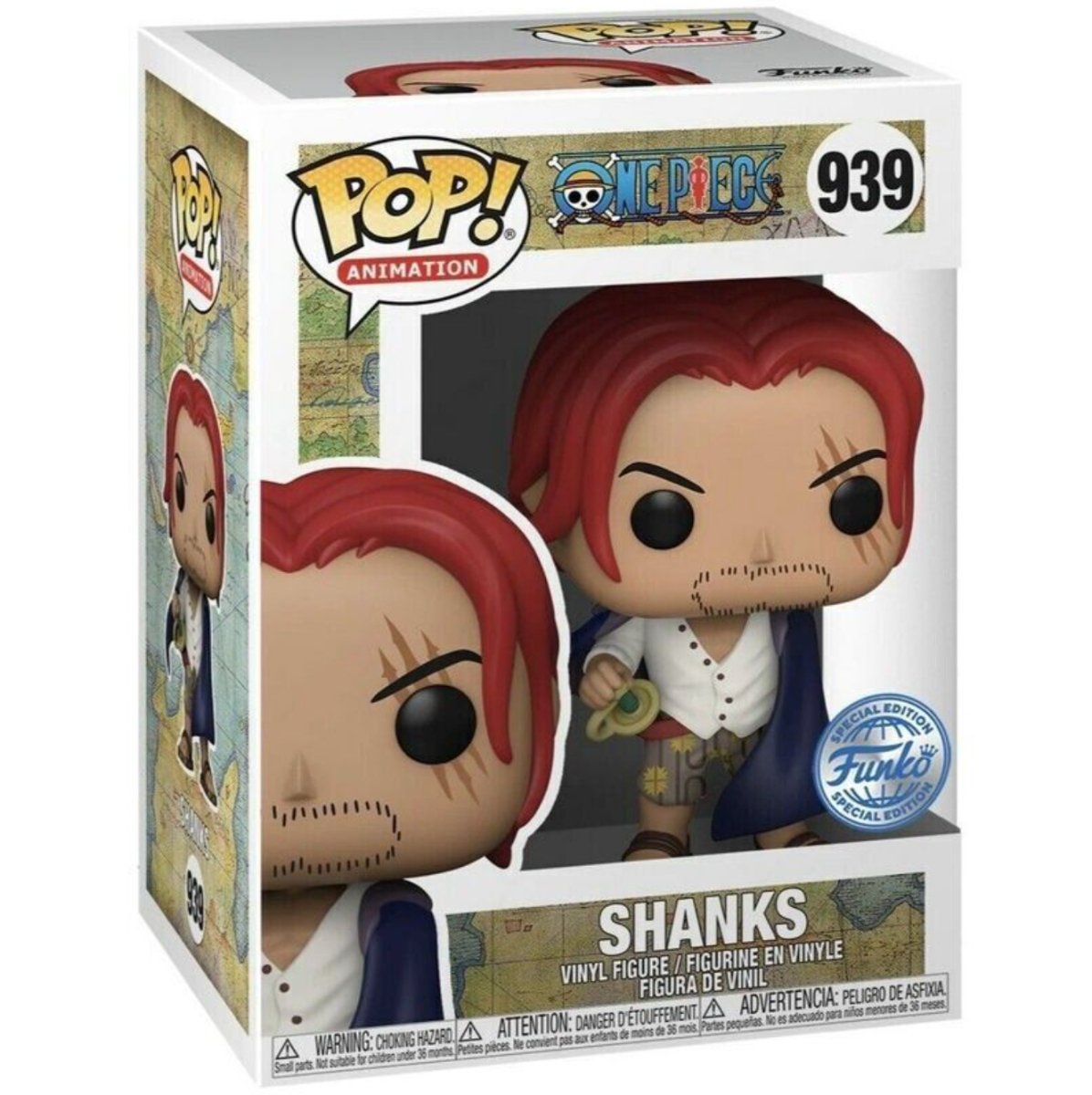 One Piece - Shanks (Special Edition) #939 - Funko Pop! Vinyl Anime - Persona Toys
