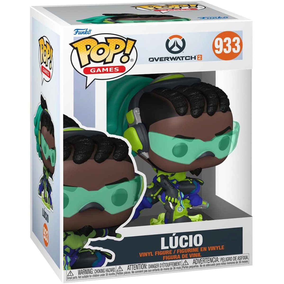 Overwatch 2 - Lucio #933 - Funko Pop! Vinyl Games - Persona Toys