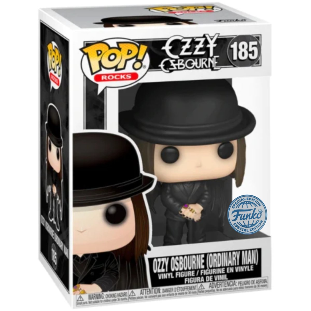 Ozzy Osbourne - Ozzy Osbourne (Ordinary Man) (Special Edition) #185 - Funko Pop! Vinyl Rocks - Persona Toys