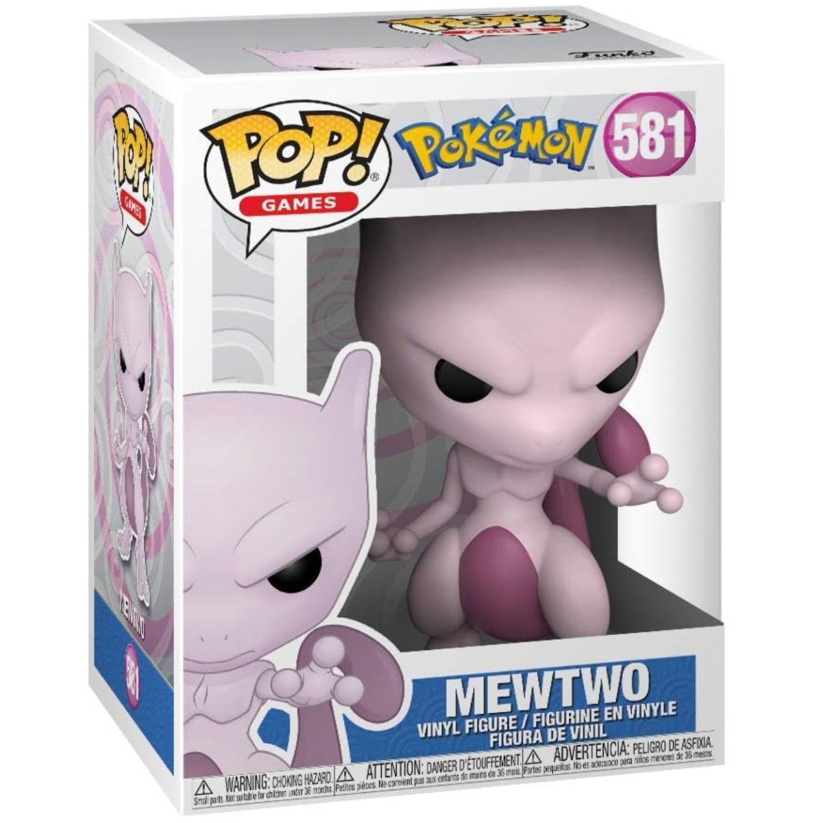 Pokemon - Mewtwo #581 - Funko Pop! Vinyl Games - Persona Toys