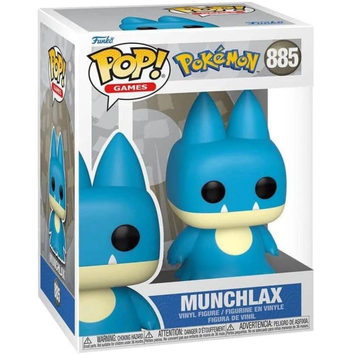 Pokemon - Munchlax #885 - Funko Pop! Vinyl Games - Persona Toys