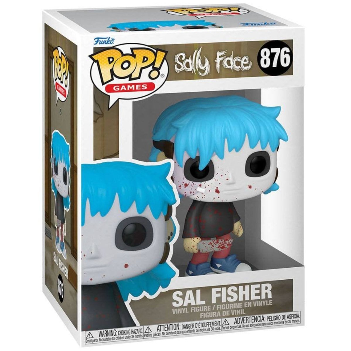 Sally Face - Sal Fisher #876 - Funko Pop! Vinyl Games - Persona Toys