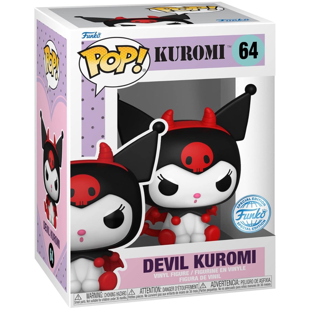 Sanrio - Devil Kuromi (Special Edition) #64 - Funko Pop! Vinyl Anime - Persona Toys