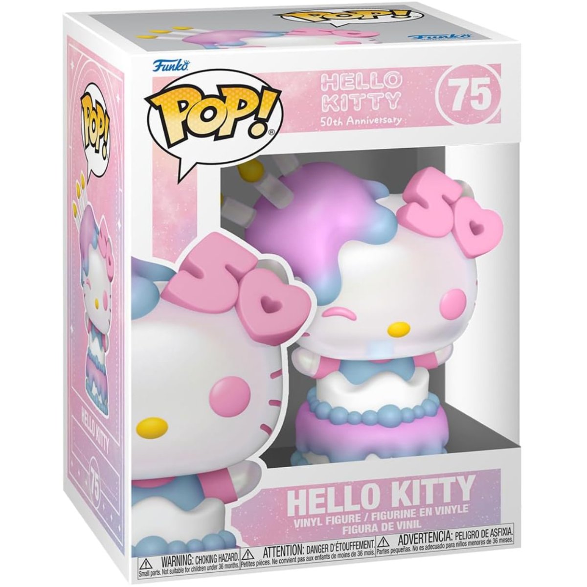 Sanrio - Hello Kitty 50th Anniversary - Hello Kitty [In Cake] #75 - Funko Pop! Vinyl Anime - Persona Toys